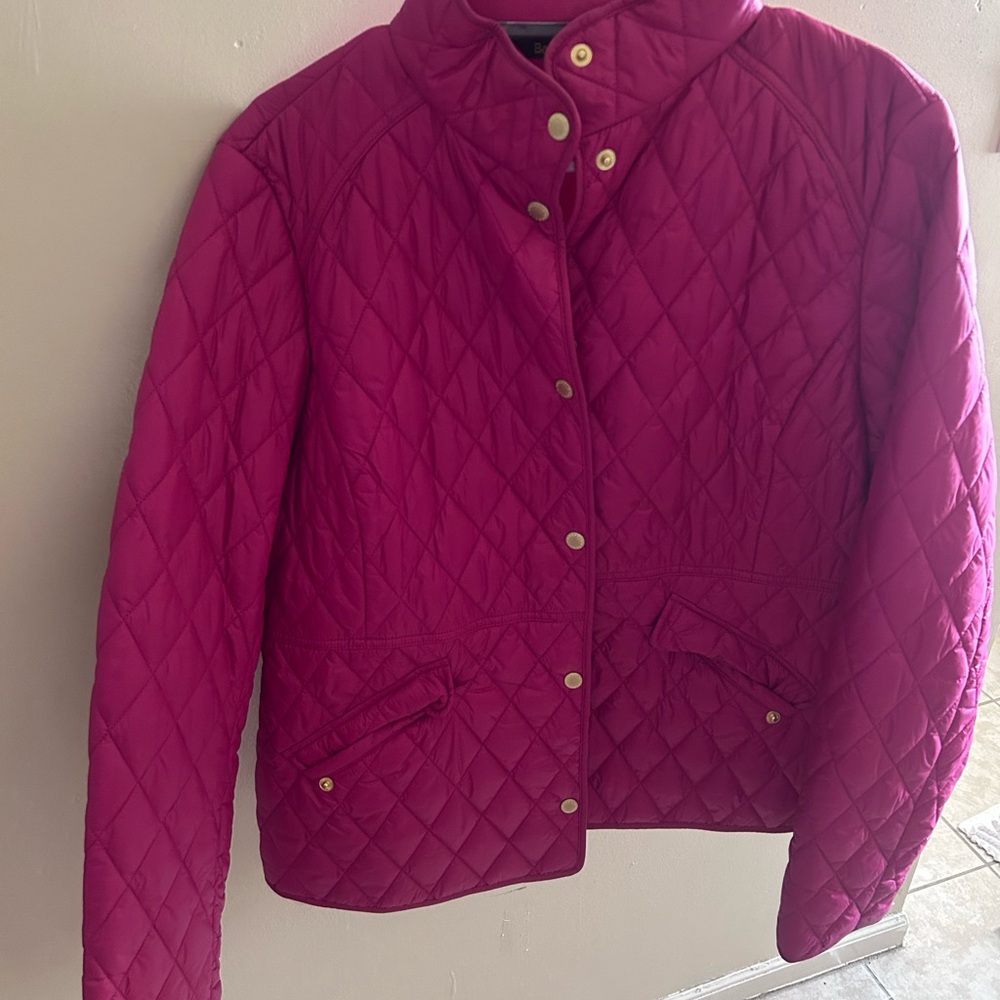 Barbour Women's Quilted Puffer Jacket - Fuchsia